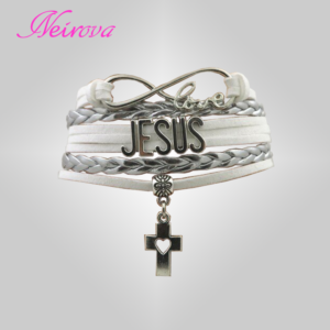 Varias Pulsera - Manilla de Jesus Blanca